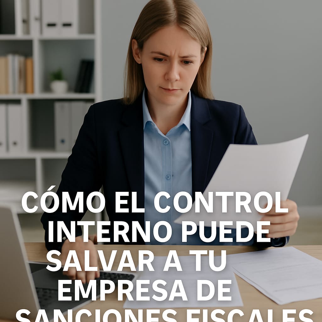 CÓMO EL CONTROL INTERNO PUEDE SALVAR A TU EMPRESA DE SANCIONES FISCALES