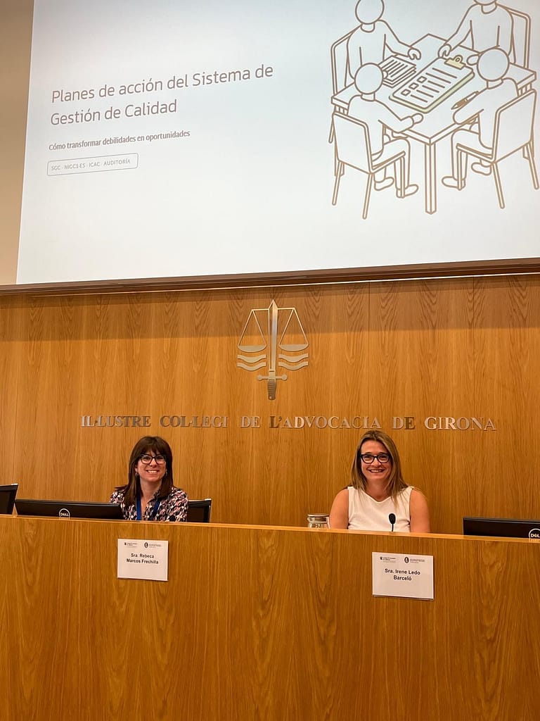 Imagen de la VIII Jornada de Auditoría y Contabilidad en Girona compartida por Irene Ledo