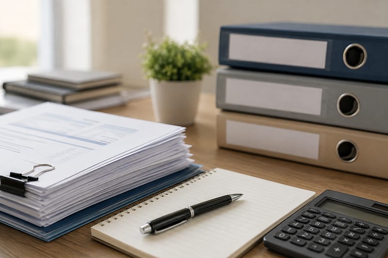 Documentación para preparar un presupuesto de auditoría de cuentas