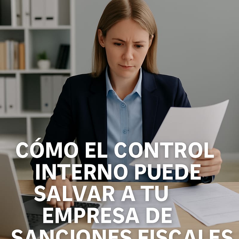 CÓMO EL CONTROL INTERNO PUEDE SALVAR A TU EMPRESA DE SANCIONES FISCALES